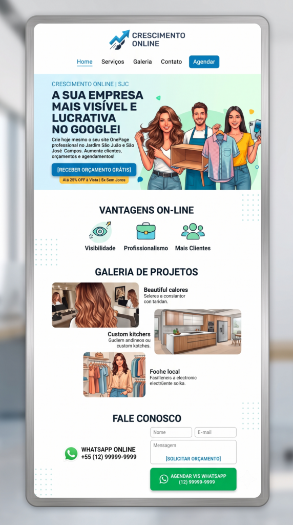 site onepage